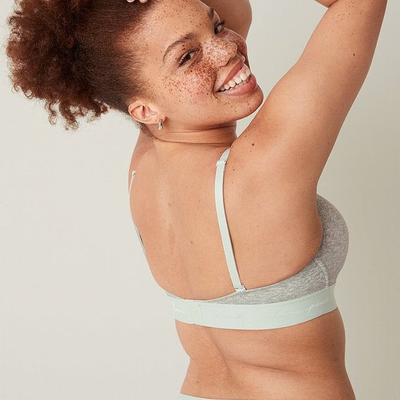 PINK Wear Everywhere Wireless Lightly Lined Bra New With Tags Size 36DD - Picture 2 of 10